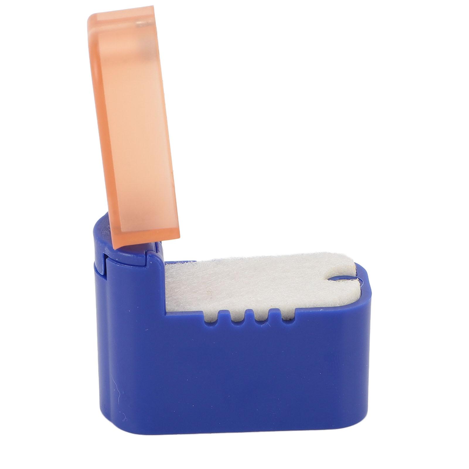 

Коробка для швейных ниток с маслом Сильный магнит предотвращает разрыв линий расщепления Универсальная швейная нить синий