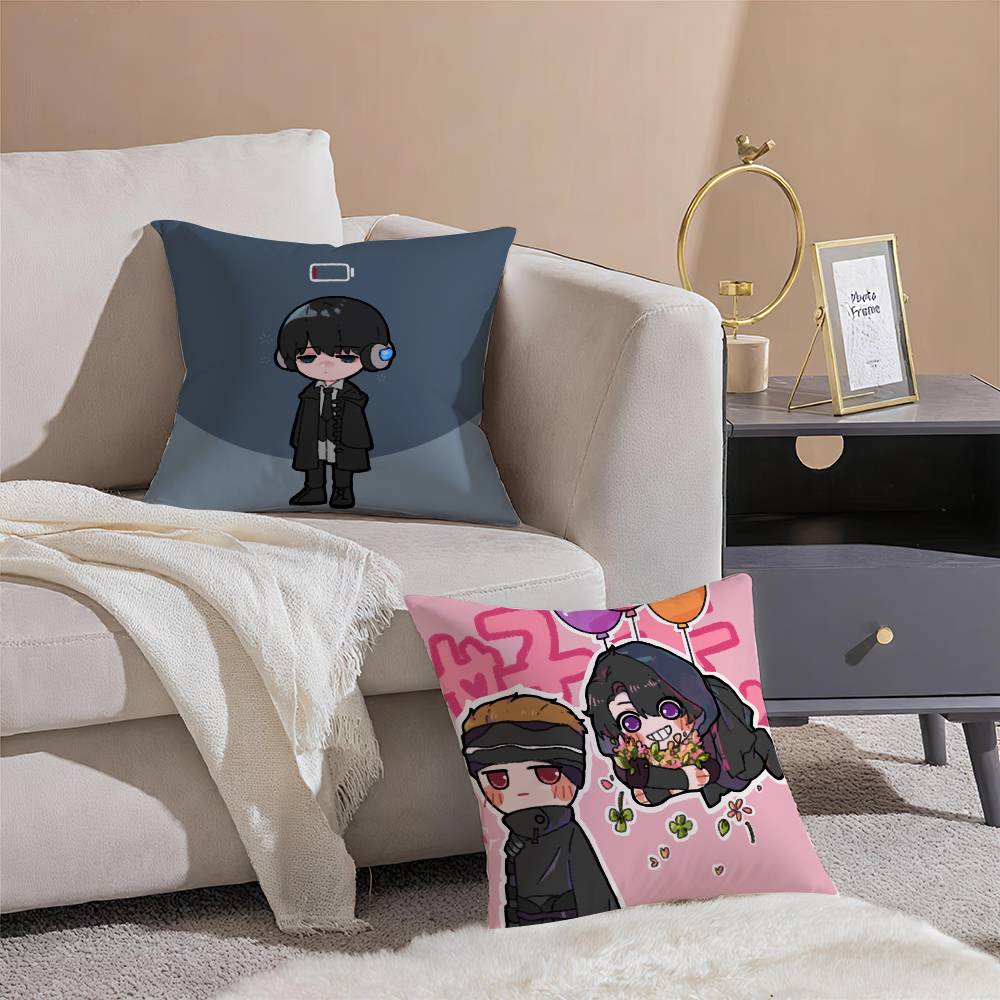 K-Kamen Rider-MT Cute Cartoon Pillow Case Printing Pillowcase Living Room Sofa Cushion Cover Bedroom Room Decor