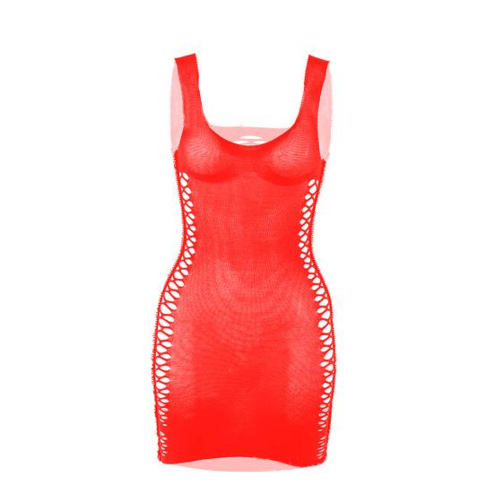Underwear Dress Hollow Out Butt Lift Summer Pure Color Hip Wrap Night Dress for Bedroom