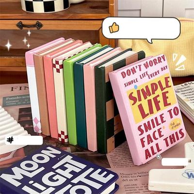 A7 Creative American Retro Mini Notebook Študent 96 hárkov Prenosný Book Poznámkový blok Roztomilé písacie potreby do školy pre dievča