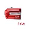 Changan CS95 Rear Tail Light Assembly: Includes Left/Right Rear Fog Light, Reverse, Brake, and Turn Signal Lights.