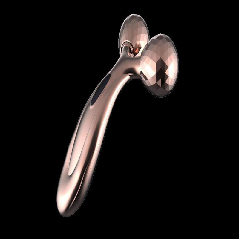3D Dual Roller Massager Face Lifting Skin Tightening Suitable for Face Neck Body Daily Skincare Use
