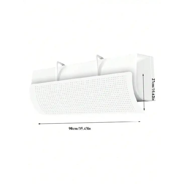 Air Conditioning Wind Deflector, Anti Cold Air Direct Blowing Wind Deflector, Wall Mounted Air Conditioning Guide Hood Baffle