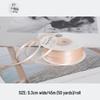 3mm Premium Double-Sided Satin Polyester Ribbon for Wedding Bows and Gift Packaging