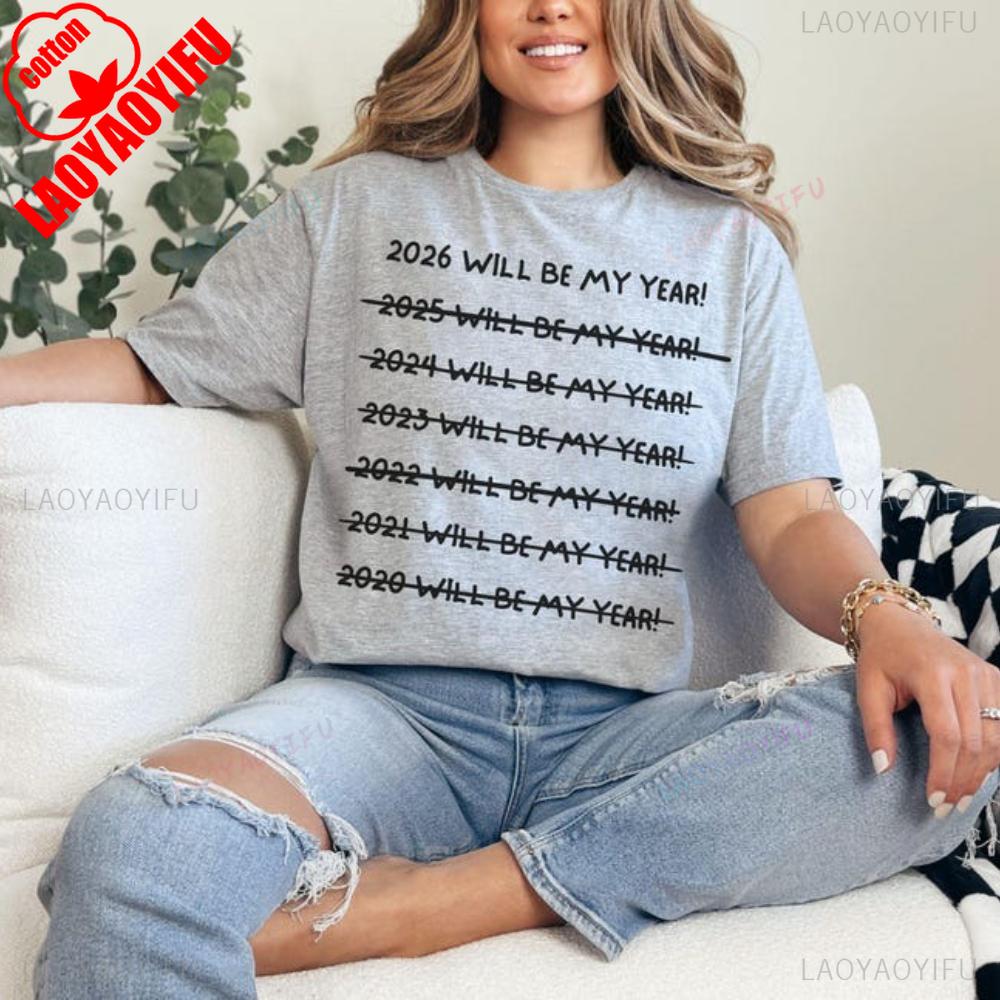 Funny New Years Shirt 2026 Hello New Year Graphic TShirt New Year Eve Party TShirt Unisex Holiday Gift Clothing Men Women Tops