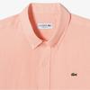 Lacoste Men's Solid Linen Shirt CH769E-56GUI2