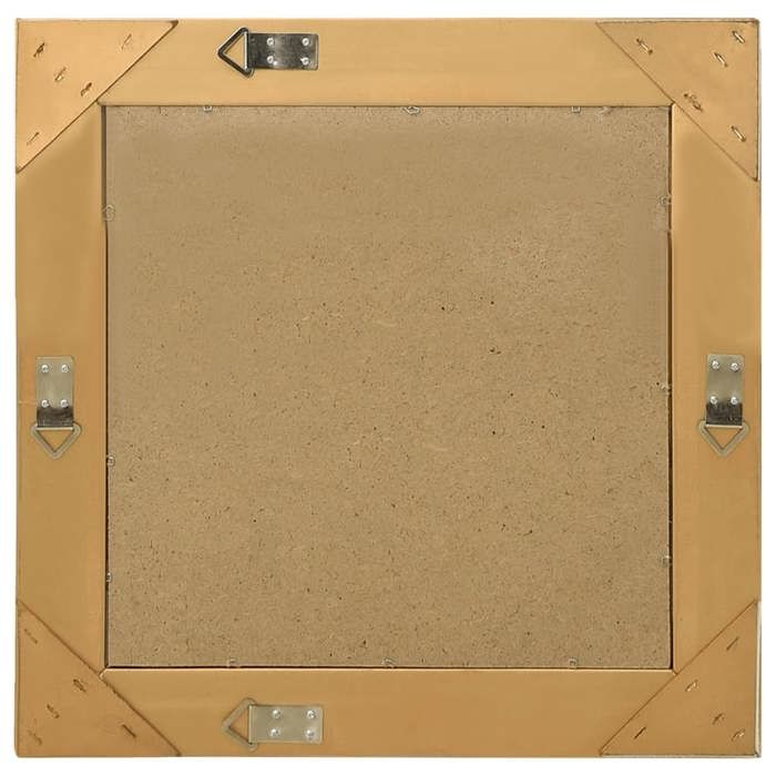 VidaXL Wall Mirror Baroque Style 50x50 Cm Gold 320313