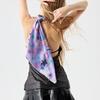 Zheng Baiwan Starry Sky Silk Scarf: Fashionable Women's Square Scarf & Bandana for Festivals