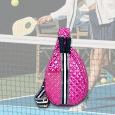 Tennis Bag Lightweight with Storage Pocket Versatile Carry Badminton Rose