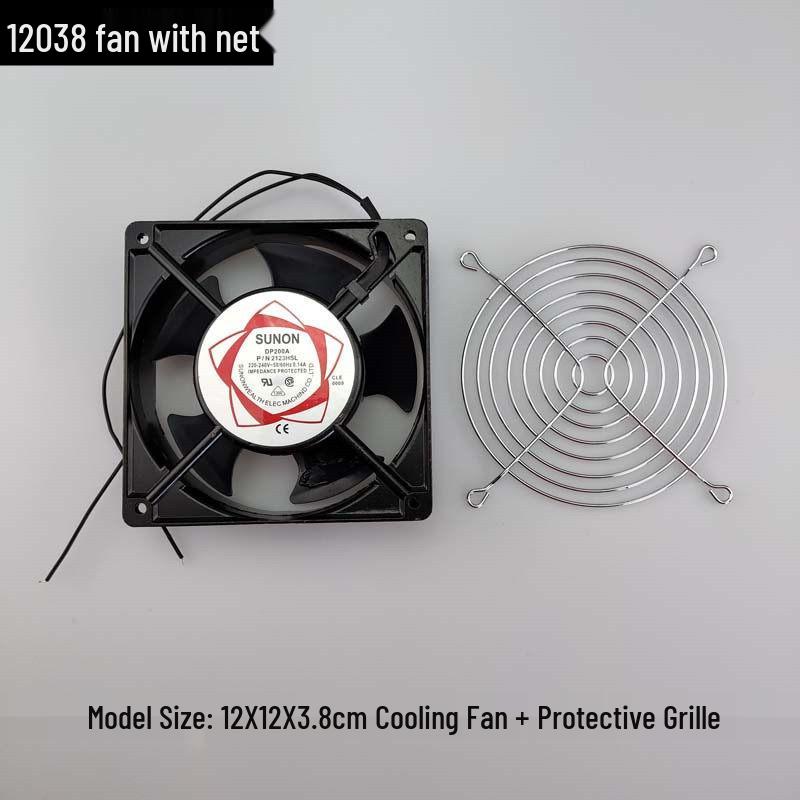 220V Shaded Pole Refrigerator & Freezer Cooling Fan Motor with Blade