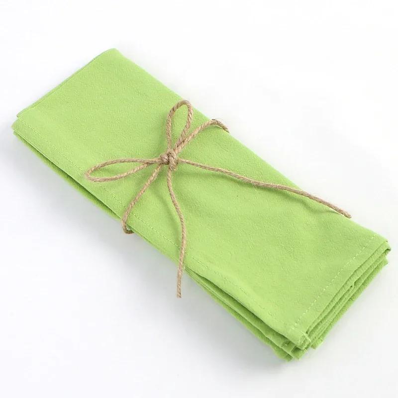 12PC Dinner Cloth Napkins 30X45CM Soft Cotton Napkin Washable Hemmed Edges for Wedding Baby Shower Birthday Christmas Decoration
