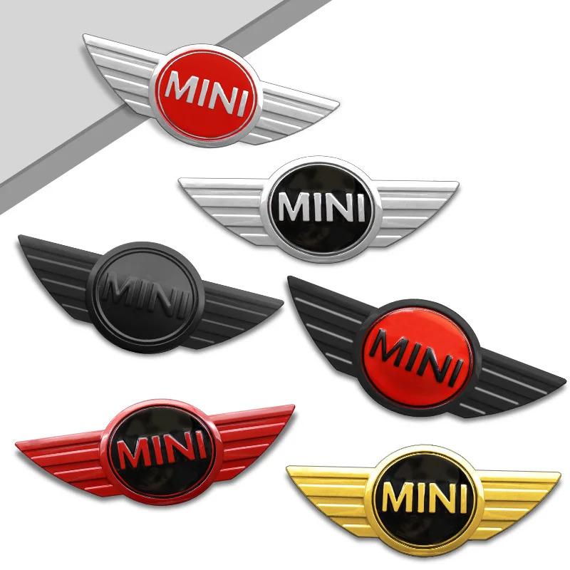 Pour BMW Mini Cooper R55 R56 R50 R53 R60 F55 F56 1 Pièce Autocollants de Voiture en Métal 3D Coffre Carrosserie Emblème Badge Décoration Accessoires Auto