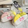 Cotton Doll Pencil Case With Plush Large Capacity Creative Storage For Students And Kids