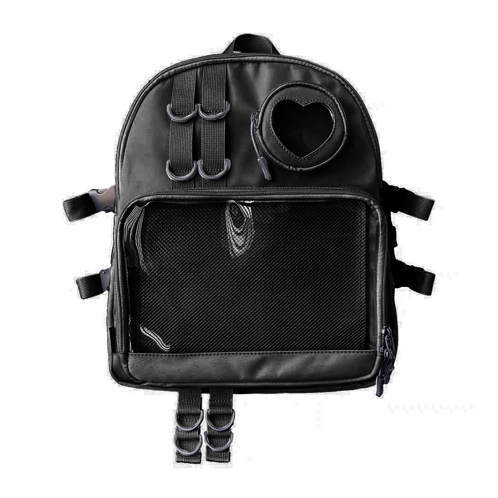 Teens Large Capacity Leisure Backpack Womens Travel Backpack Clear Aesthetic Backpack Japanese Style Students School Bag