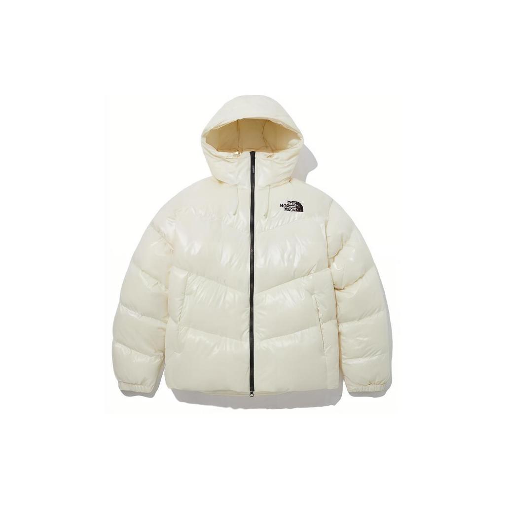 The North Face FW23 Down Jacket Unisex Cream NJ1DP53K