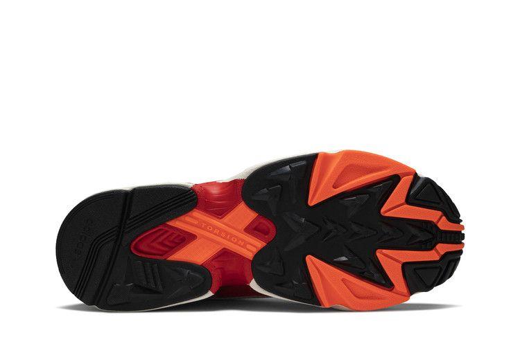 Damen Sneaker adidas Falcon Fiourucci (Damen) Off-White/Rot/Solarorange