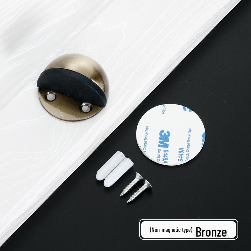 304 Stainless Steel Turtle Top Floor Mount Anti-Collision Door Stop for Glass Doors