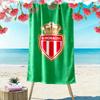 Ręcznik z logo AS Monaco FC Niezbędny ręcznik plażowy na podróż na plażę