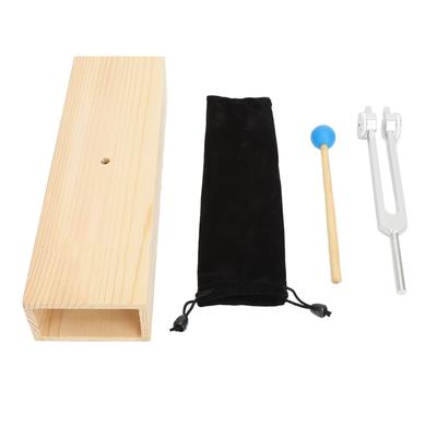 Stimmgabel Klangheilung Stimmgabel mit Hammer für Achtsamkeit Emotionale und Spirituelle Meditation