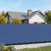 Balcony Privacy Screen 180 X 200 Cm Fabric with PU Coating Blue