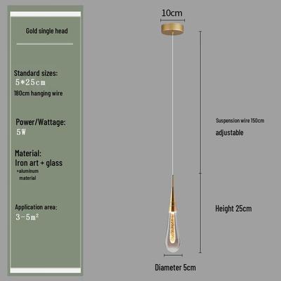 NuFeng Water Drop Pendant Light