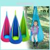 Bequemer und farbenfroher aufblasbarer Hängeschaukelstuhl für Kinder, Indoor-Outdoor-Spielspaß
