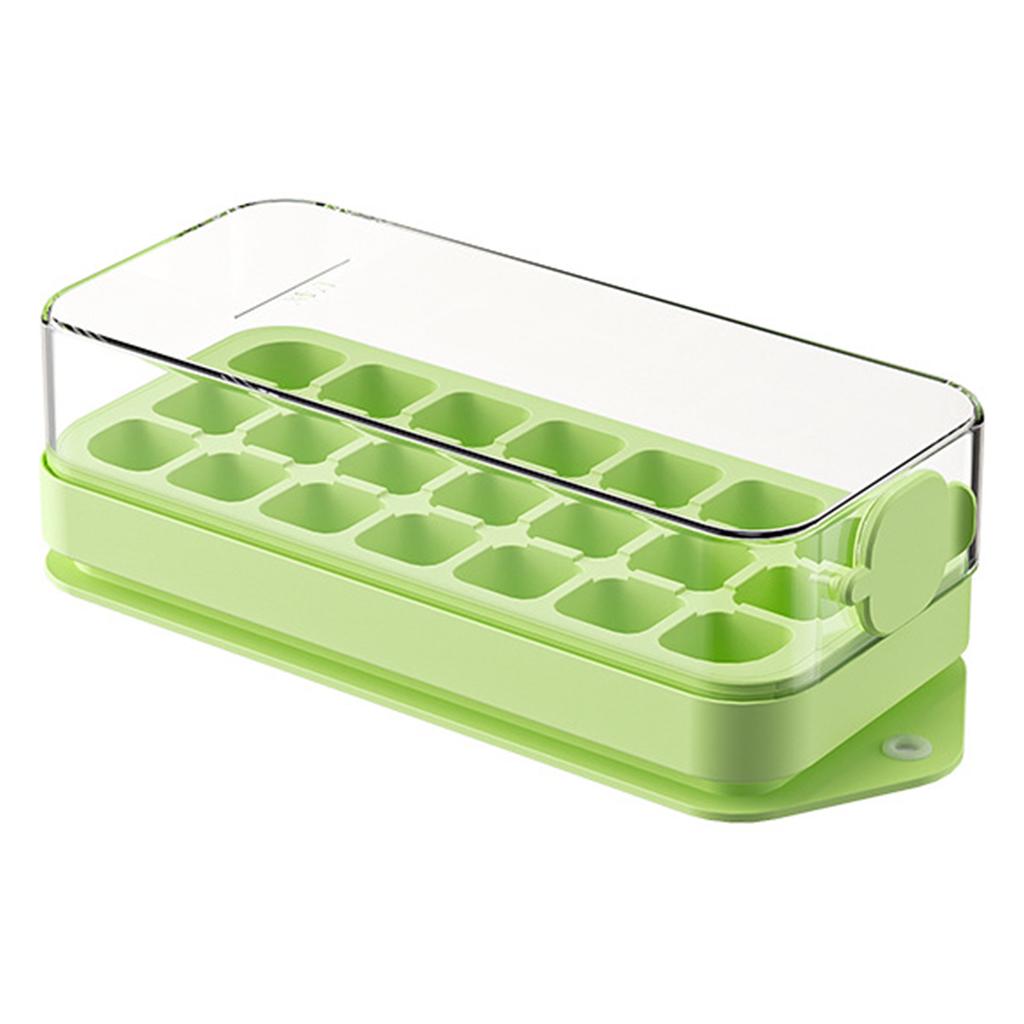 Quick Ice Cubes Making Box With Lid Sealed Easy Cleaning Ice Maker For Whiskey Cocktail