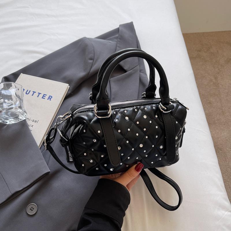 Уличный тренд маленькая сумка женская новая летняя личность мода бриллиант бриллиант сумочка на одно плечо сумка кроссбоди