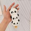 Charming Plush 15cm Panda Backpack Pendant Colorful Keychain Cute Gift For Children
