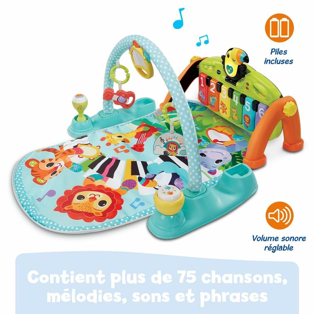 Play Mat Vtech Baby Tap Tap Cardboard Plastic Piano