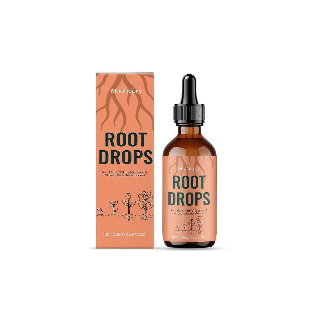 (1PC)Root Drops - Liquid Rooting Hormone | Fast Propagation, Stronger Roots | Works in Water, Soil, Leca, Moss | for All Indoor Houseplants