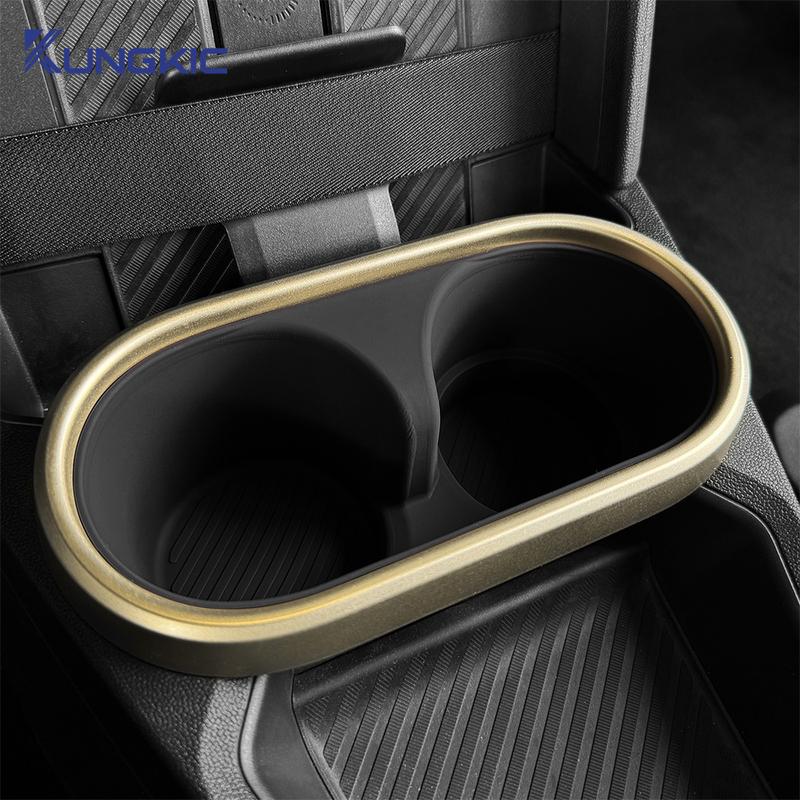 For Mini Cooper S F65 F66 F67 2024 2025 Car Cup Limiter Car Center Console Storage Box Car Cup Holder Limiter Black