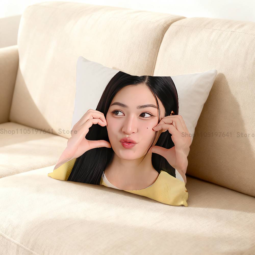 

Fahlada Lingling Kwong Pillow Case Plush Pillow Cases Home Decoration Pillow Cover for Sofa Bed Chair Living Room 12x12Inch