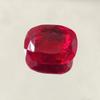 25.25 Ct Heated CERTIFIED Red Ruby Stunning Cushion Cut Loose Gemstone