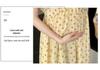 2026 Summer Floral Korean Style Mid-Length Loose Maternity Dress