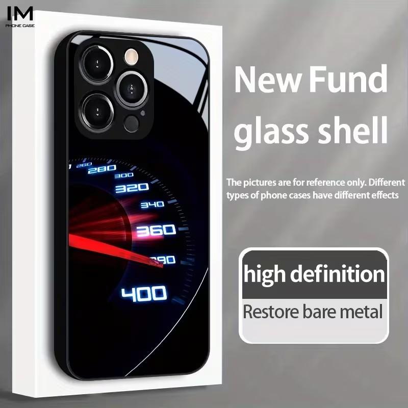 Speed Phone Case For iPhone 17 16 16e 15 14 13 12 Mini 11 Air Pro XS Max XR X Plus Glass Silicone Frame Back Cover Limit Sprint