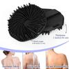 Bade Weiche Silikon Rückenbürste Badedusche Schwamm Schrubbbürste mit Griff Peeling Schrubben Hautmassagegerät Peelingbürsten