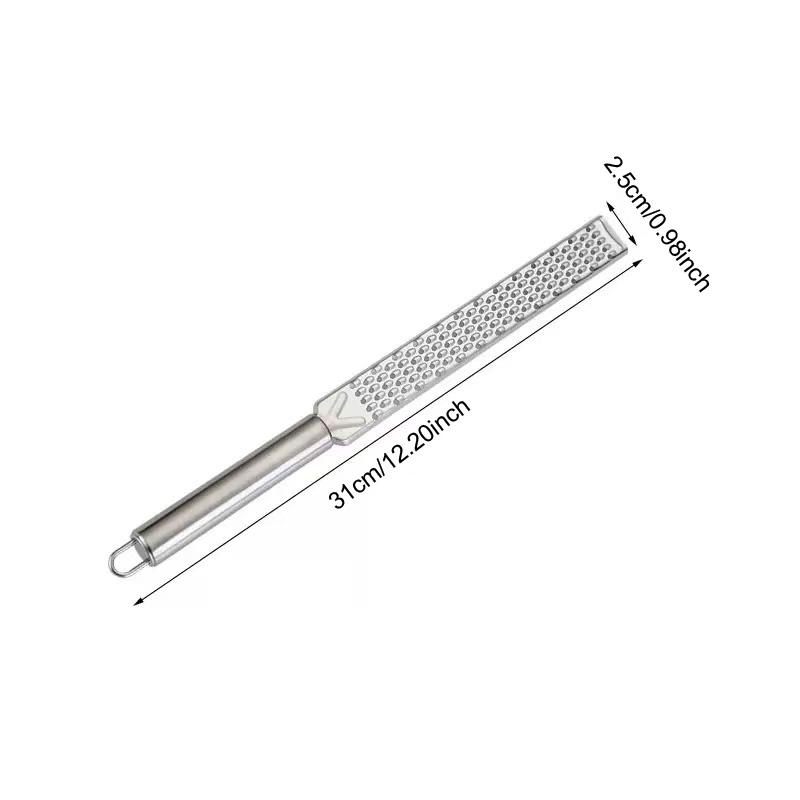 

FAIS DU High Quality Stainless Steel Peel Lemon Cheese Vegetable Manual Grater Peeler Sharp Blade Choppable Cheese Kitchen Tools