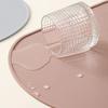 Solid Color Insulation Pad Food Grade Silicone Insulated Placemats Dining Mat  Home