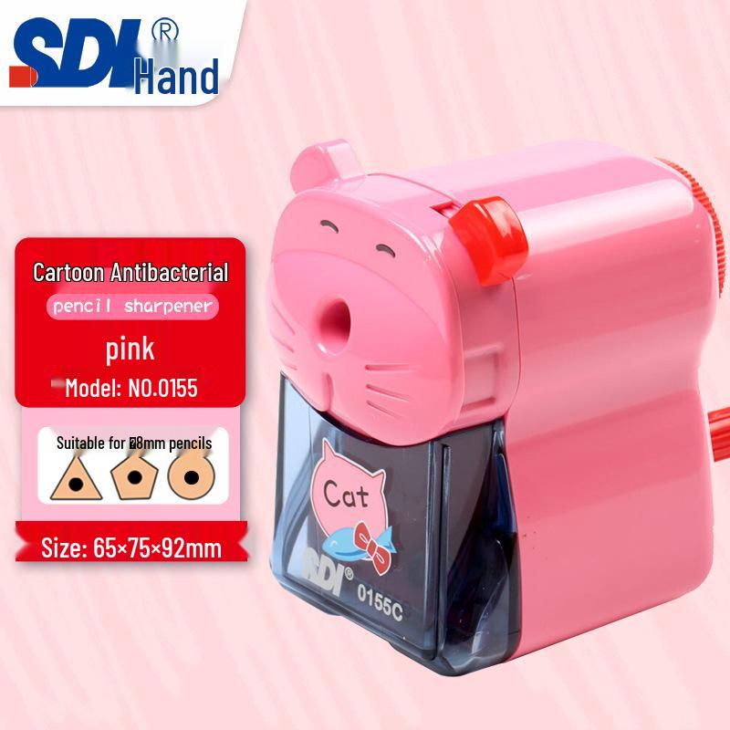SDI Hand-Crank Pencil Sharpener 0152 - Student Back-to-School Gift