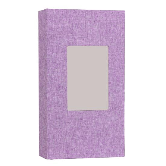 Photo Album 4x6 with 300 Pockets Linen Cover Picture Scrapbook with Front Window Slip-in Vertical Photo Book for Personalized Wedding Vacation Memory