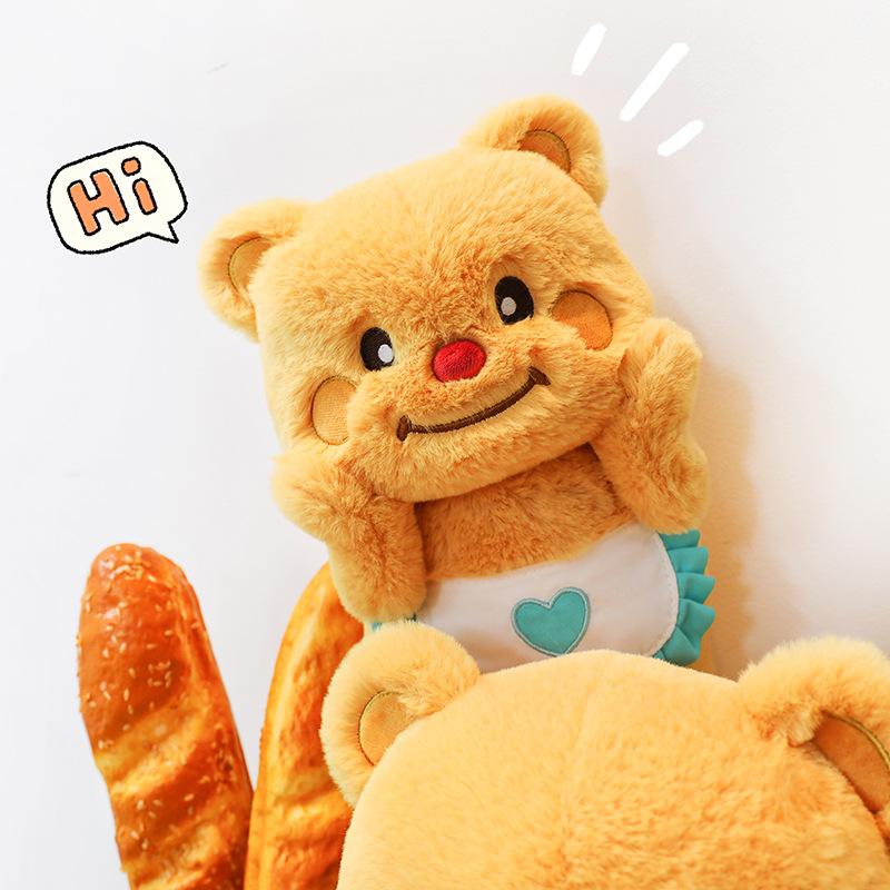 Thai Butter Bear Plush Toy Doll Cute Teddy Bear Doll Rag Doll Hug Pillow