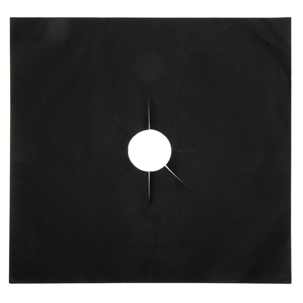 6Pcs Gas Burner Cover Non-Stick Gas Stove Protector Cover Reusable Stove Clean Mat Heat Resistant Kitchen Accessories