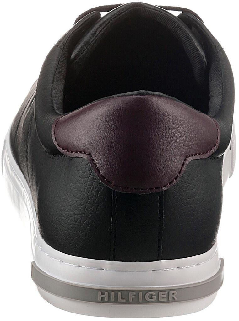 Кроссовки Tommy Hilfiger Essential Leather Detail Vulc FM0FM04047 черный