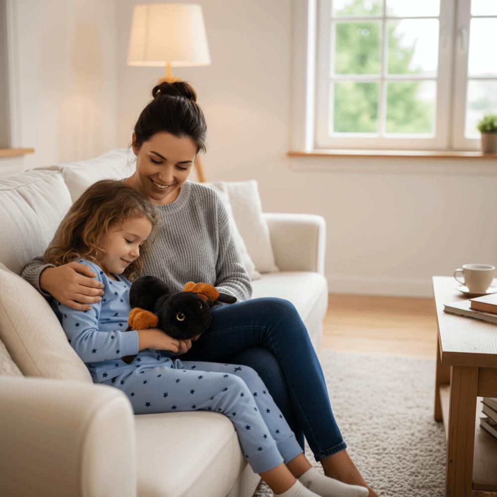 Stuffed Animal Lilttle Ant Plush Keychain PP Cotton Ant Plush Doll  Children Girl