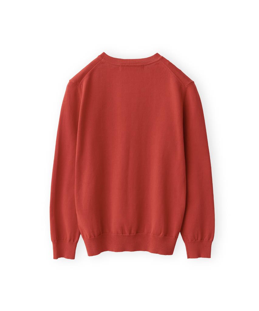 Beulaunyadeu Washed Cotton Knit, Red