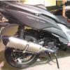 Motorcross Exhaust Universal Motorcycle Muffler 470mm 570mm Length Modified DB Killer Escape Moto Pipe For MT07 ER6N Z800 ZX10R