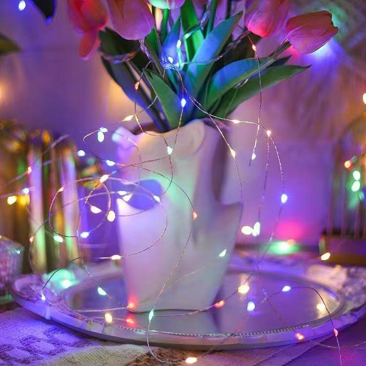 Solar Snowflake String Lights for Indoor & Outdoor Decorations