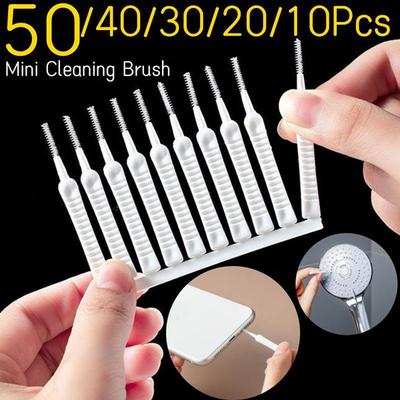 30/40/50Pcs Mini Cleaning Brush Mobile Phone Computer Speaker Dust Removal Cleaner Tool Kit For Phones Dustproof Cleaning Brush