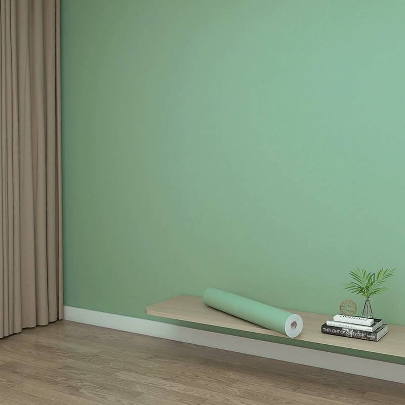 Matte Solid Color Design Dormitory Bedroom Decoration Self Adhesive Wallpaper